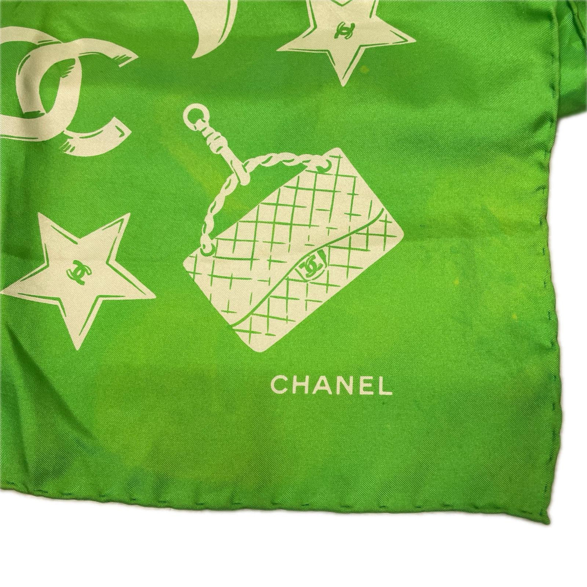 CHANEL シルクスカーフ