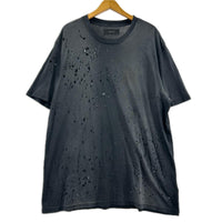 半袖Ｔシャツ 24SS MAﾛｺﾞﾌﾟﾘﾝﾄ ｼｮｯﾄｶﾞﾝ 黒（XL） ブラック