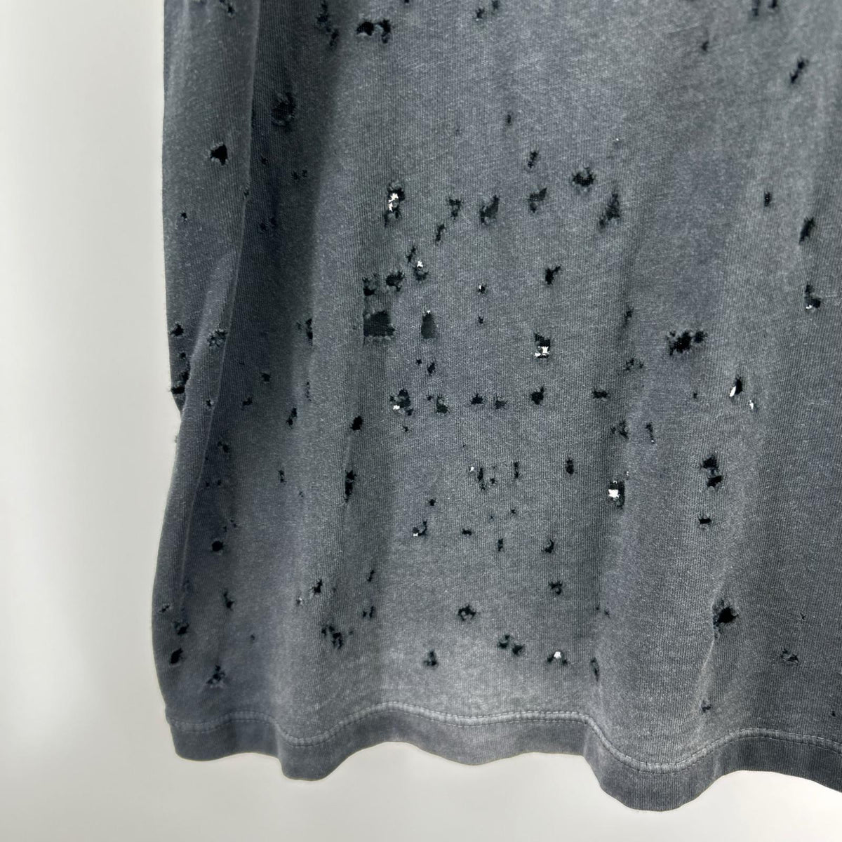 半袖Ｔシャツ 24SS MAﾛｺﾞﾌﾟﾘﾝﾄ ｼｮｯﾄｶﾞﾝ 黒（XL） ブラック