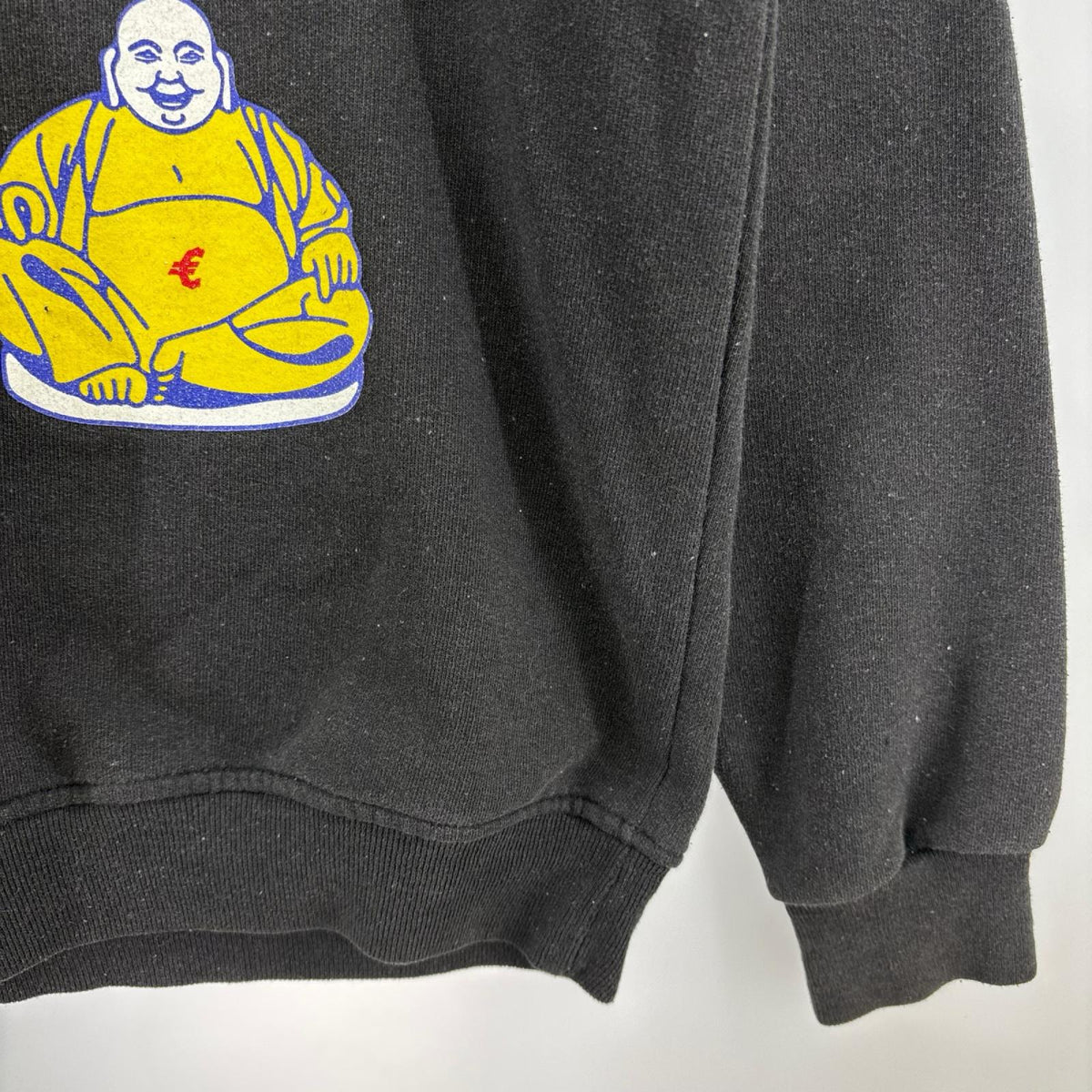 スウェット ZEN ﾌﾟﾘﾝﾄ (XL) ブラック