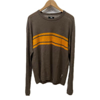ニット 26SS Striped Long Sleeve Sweater M ブラウン