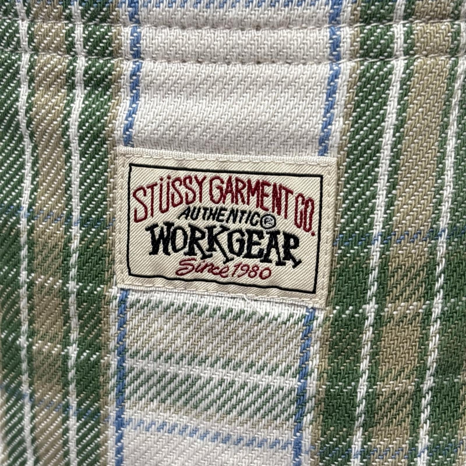 長袖シャツ 26SS Lau Plaid Shirt Jacket M グリーン