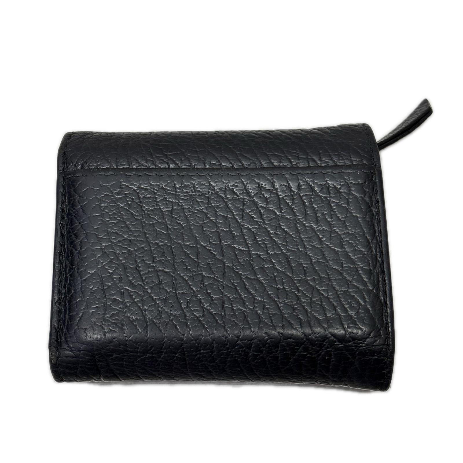コンパクトウォレット ZIP COMPACT TRY FOLD ブラック