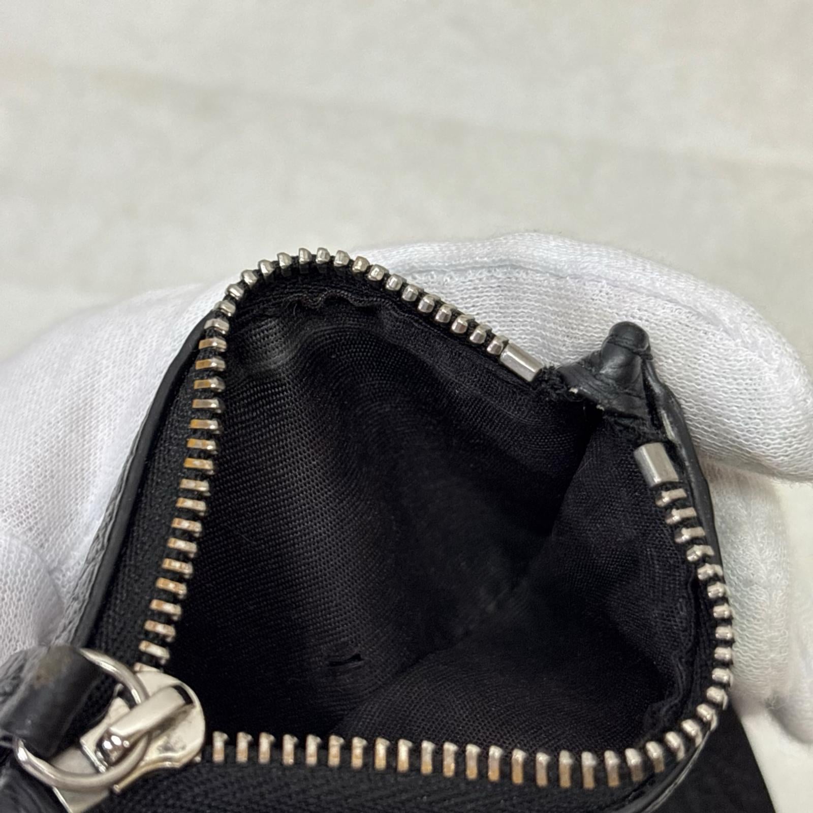 コンパクトウォレット ZIP COMPACT TRY FOLD ブラック