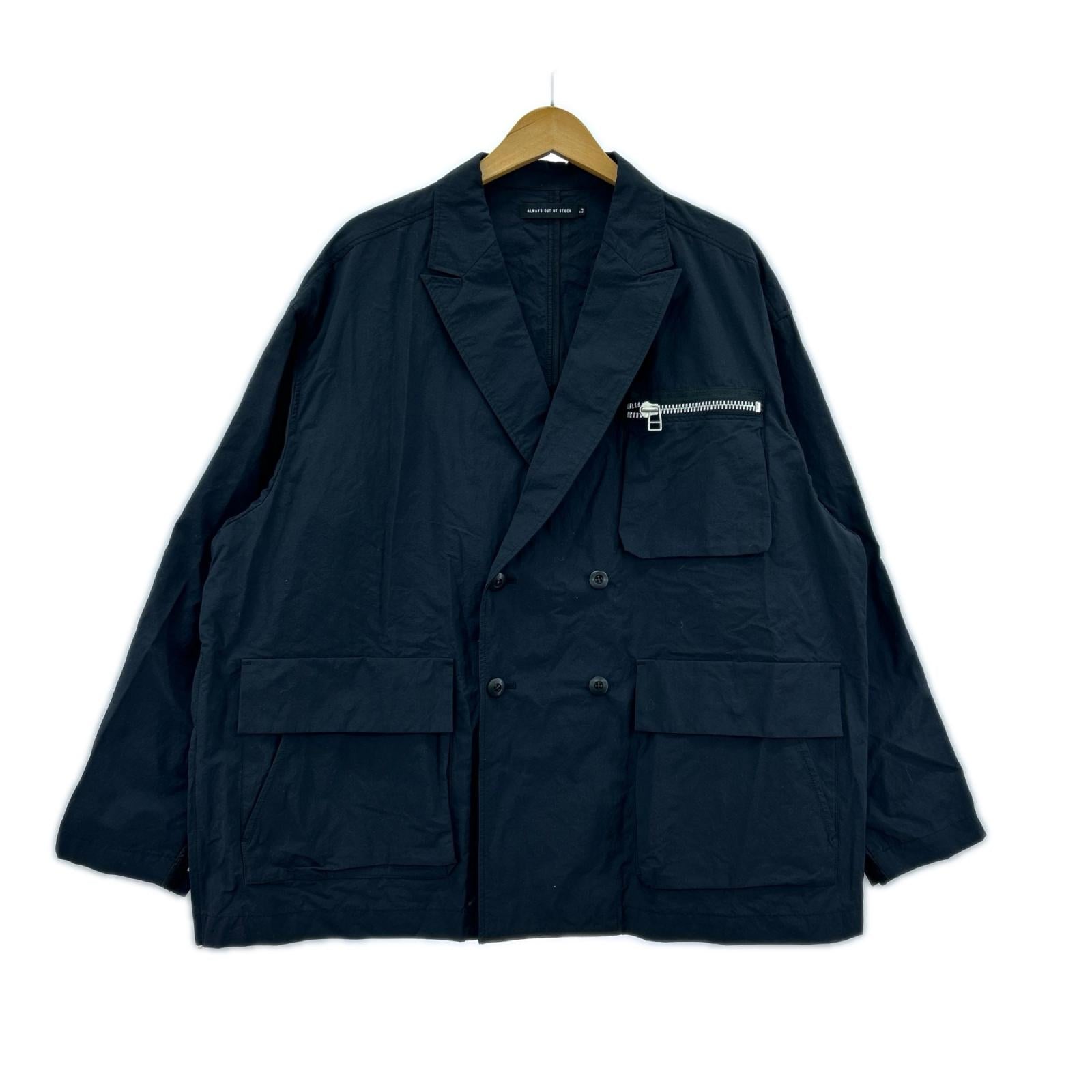 ジャケット ALWAYS OUT OF STOCK/ﾅｲﾛﾝｼﾞｬｹｯﾄ L ネイビー