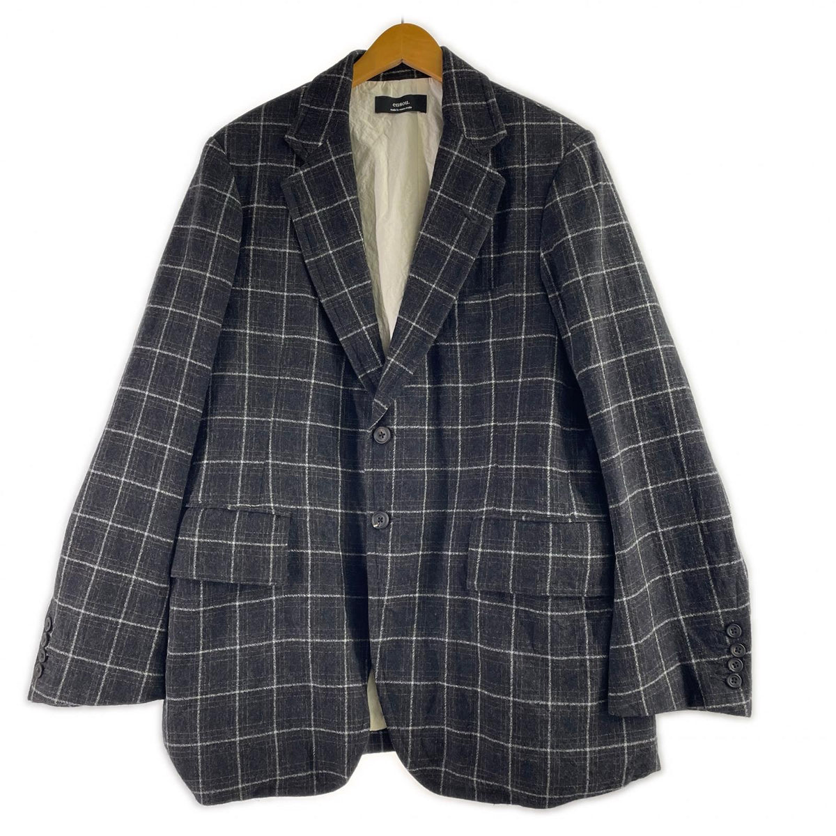 ジャケット ENSOU. 2B DONI'S BLAZER M グレー
