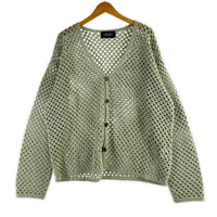 カーディガン MESH CARDIGAN ｶｰｷ US2330 2 カーキ