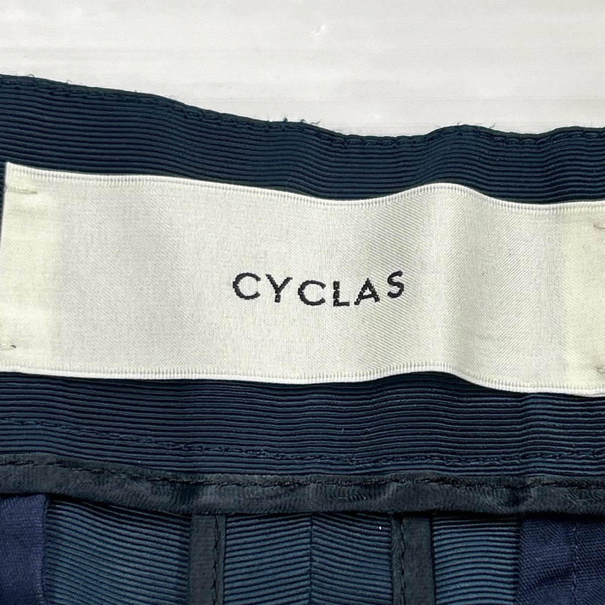 パンツ CYCLAS ﾐﾘﾀﾘｰﾊﾟﾝﾂ 紺 34 ネイビー