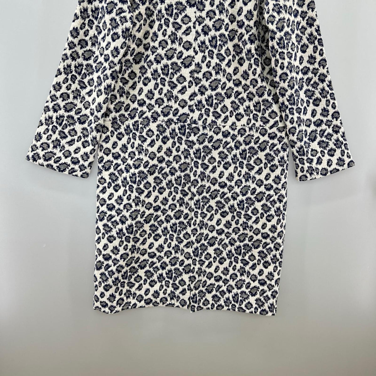 ジャケット ﾚｵﾊﾟｰﾄﾞ ﾛﾝｸﾞｼﾞｬｹｯﾄ 青 ネイビー