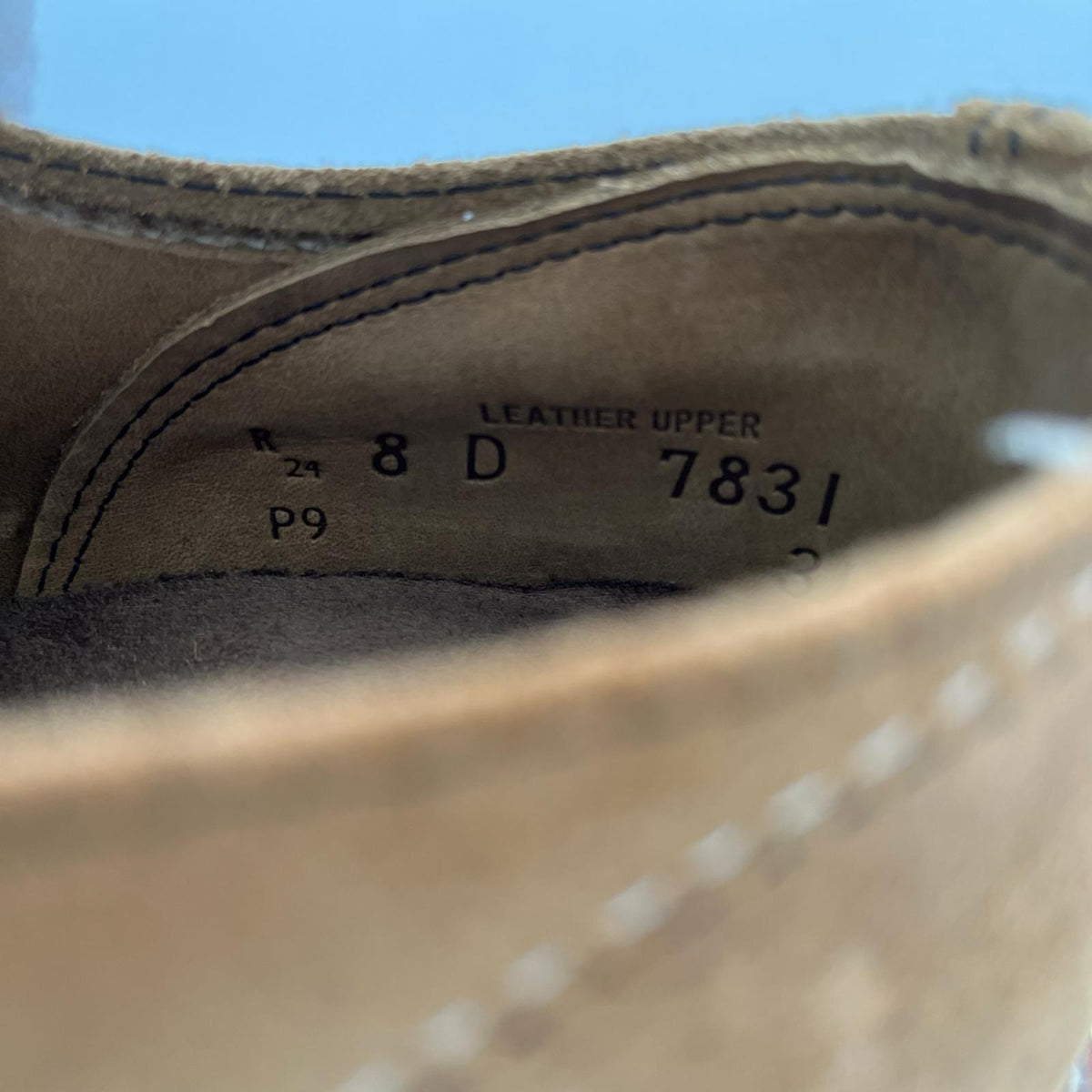シューズ 3113 SHOP MOC OXFORD US8 ブラウン