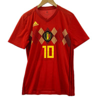 半袖Ｔシャツ 2018ﾜｰﾙﾄﾞｶｯﾌﾟ ﾍﾞﾙｷﾞｰ代表ﾕﾆﾌｫｰﾑ ｱｻﾞｰﾙ RED M