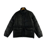 ダウンジャケット ADDICT CLOTHES WAXED COTTONQUILTEDJACKET 38 ブラック