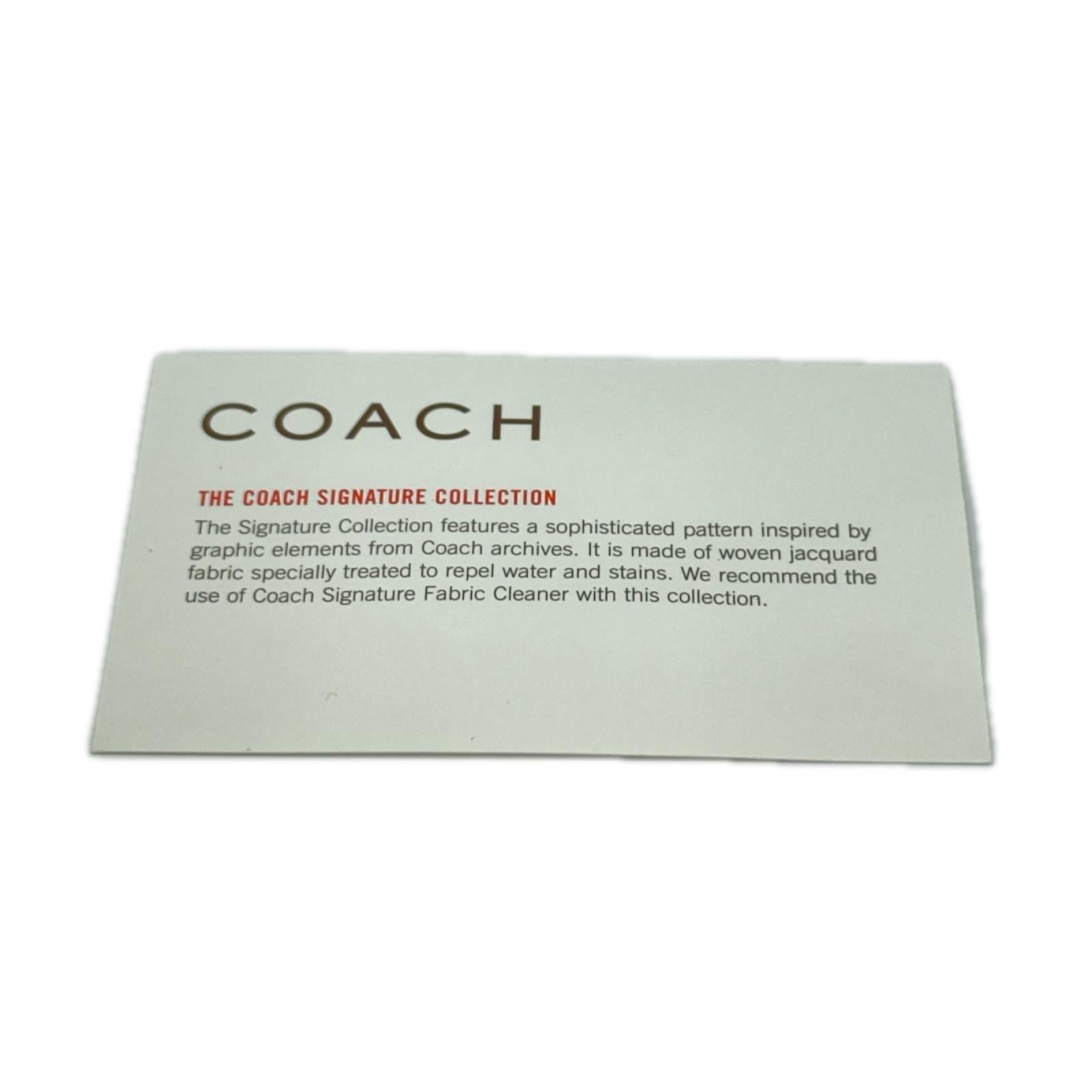 COACH ポーチ シグネチャー