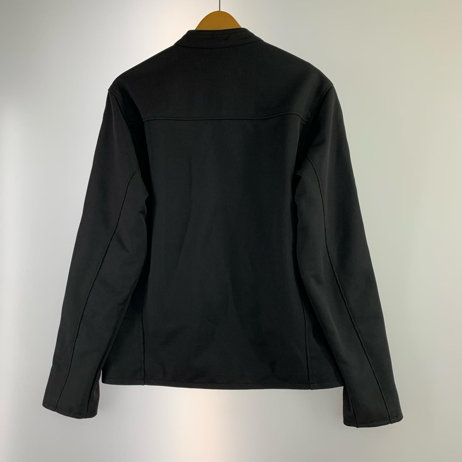 ジャケット kadoya ﾄﾝﾝﾌﾟｿﾝ　ﾒｯｼｭｼﾞｬｹｯﾄ　黒 LL ブラック