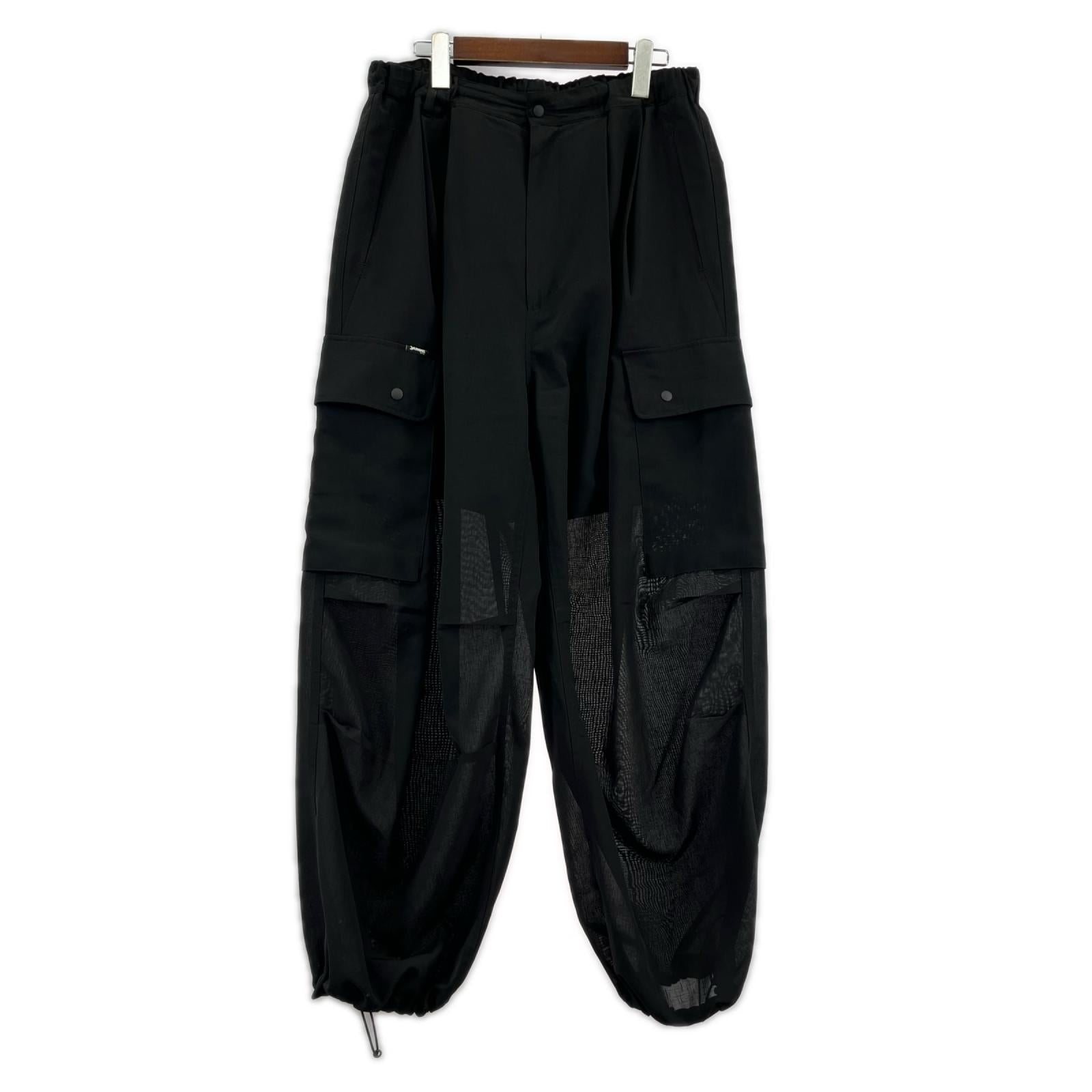 パンツ CHIFFON CARGO PANTS XL ブラック