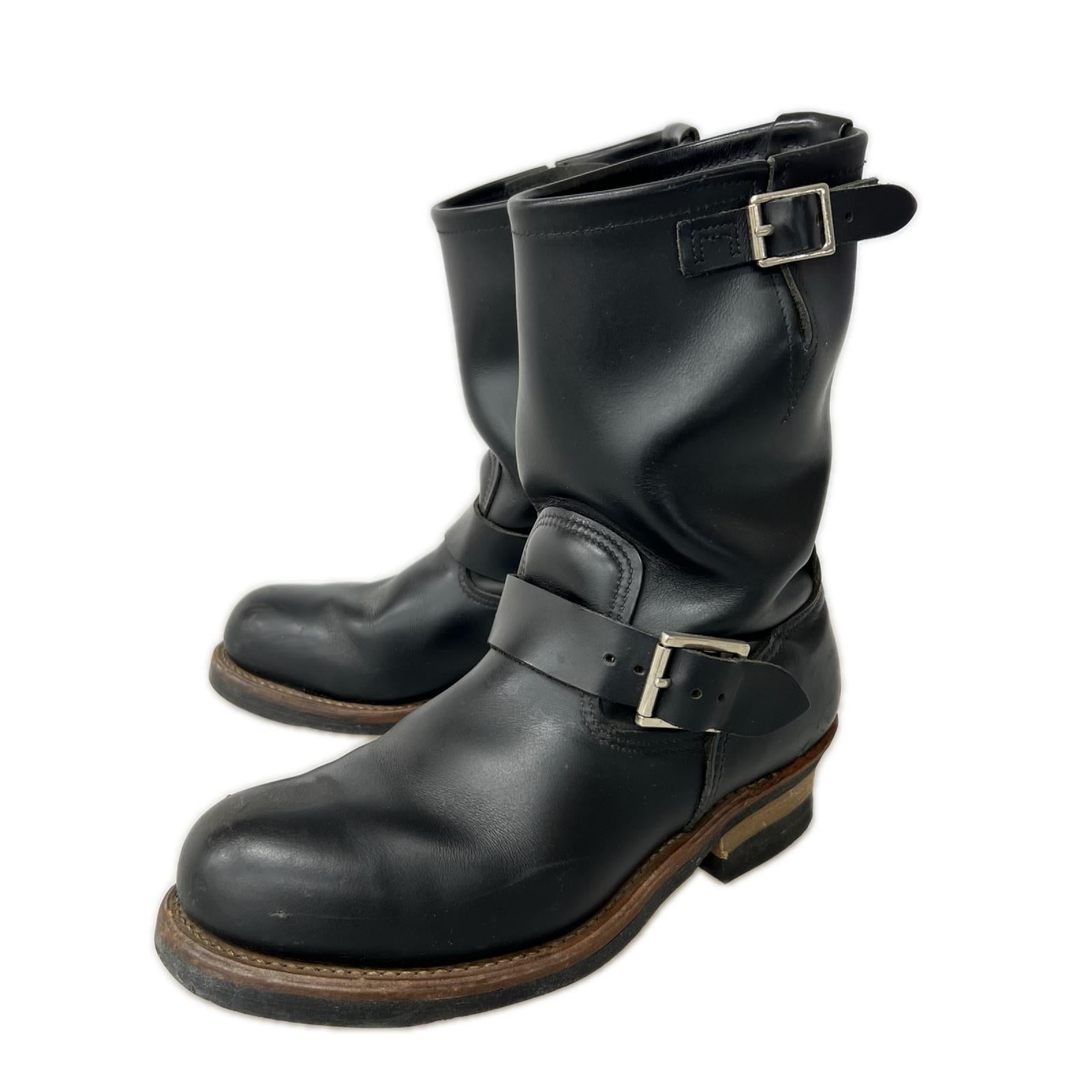 ブーツ 2268 ENGINEER BOOTS-7.5 25.5cm (US7 1/2 UK7 EU41) ブラック