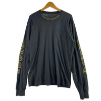 長袖Ｔシャツ CHROME HEARTS 長袖Tシャツ・カットソー L ブラック