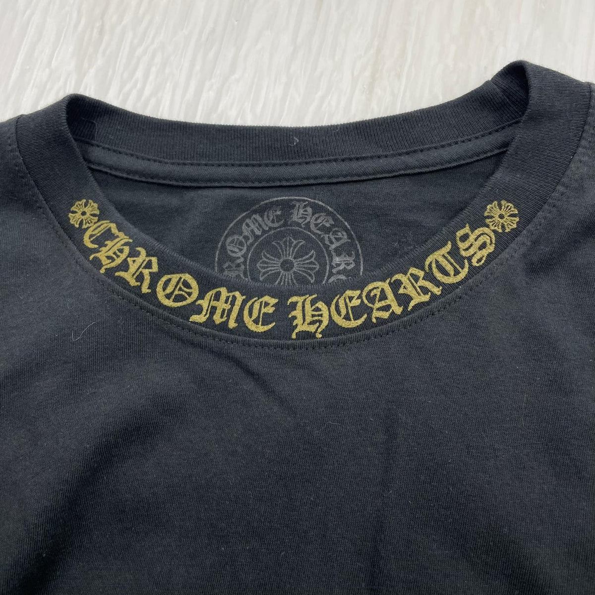 長袖Ｔシャツ CHROME HEARTS 長袖Tシャツ・カットソー L ブラック