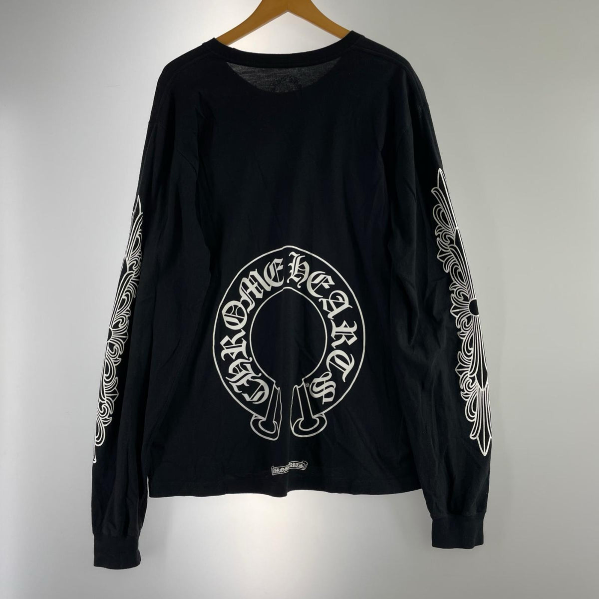 長袖Ｔシャツ CHROME HEARTS 長袖Tシャツ・カットソー L ブラック