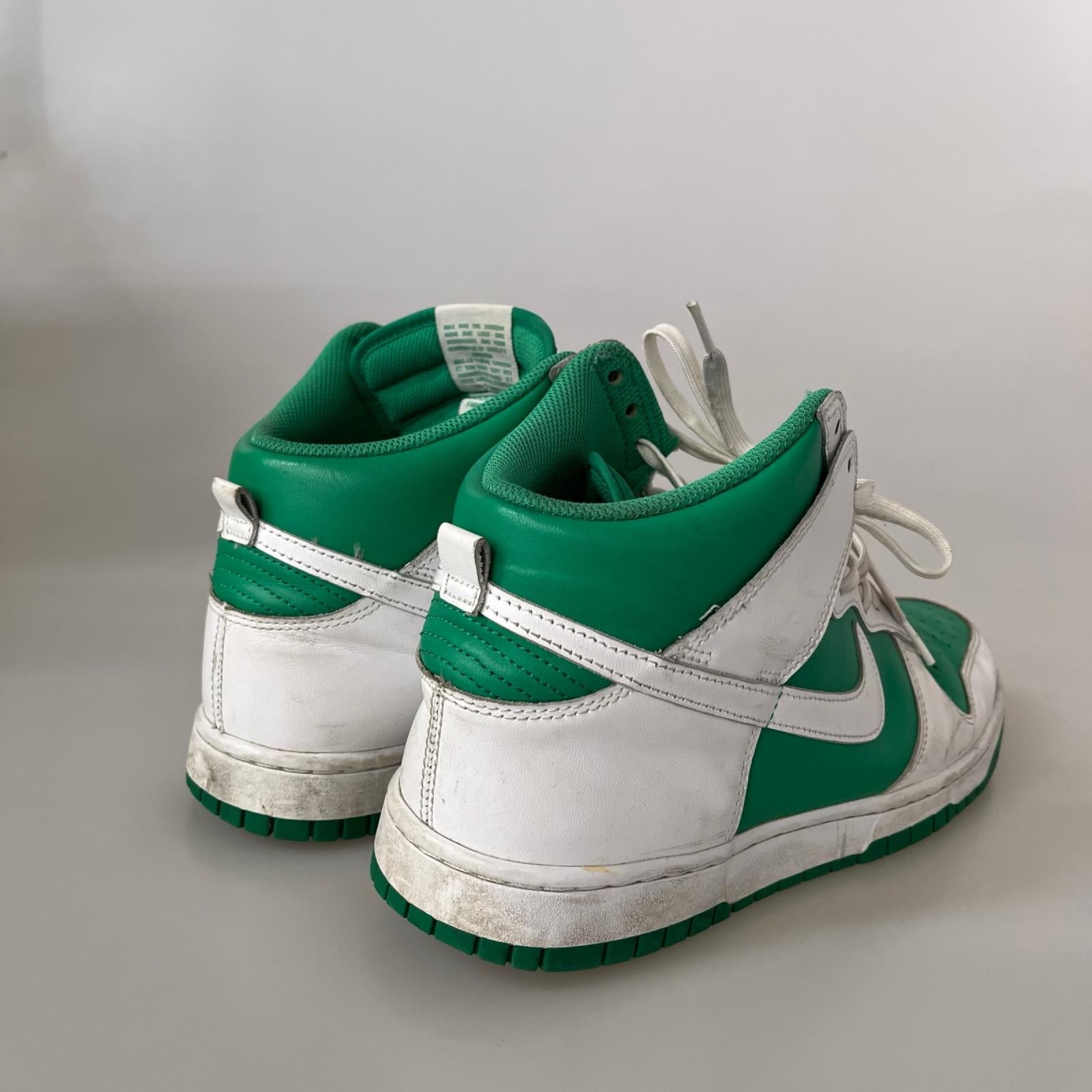 スニーカー Dunk High Green/White 29cm 29cm (US11 UK10 1/2 EU48)