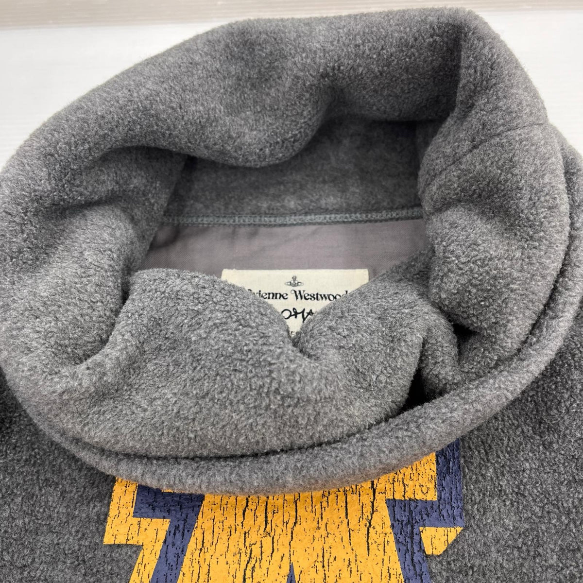 スウェット Vivienne Westwood ANGLOMANIA ｵｰﾊﾞｰｻｲｽﾞﾊｲﾈｯｸﾌﾘｰｽﾌﾟﾙｵｰﾊﾞｰ 38 ｸﾞﾚｰ 38 グレー