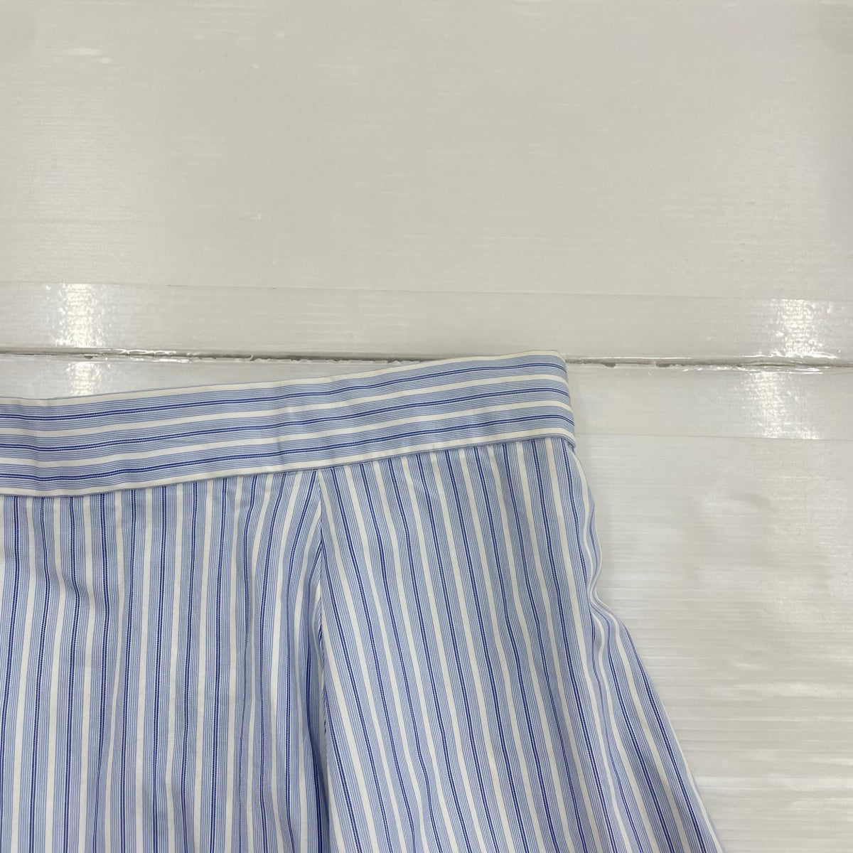 スカート COMME des GARCONS STRIPE TIERED SKIRT 青