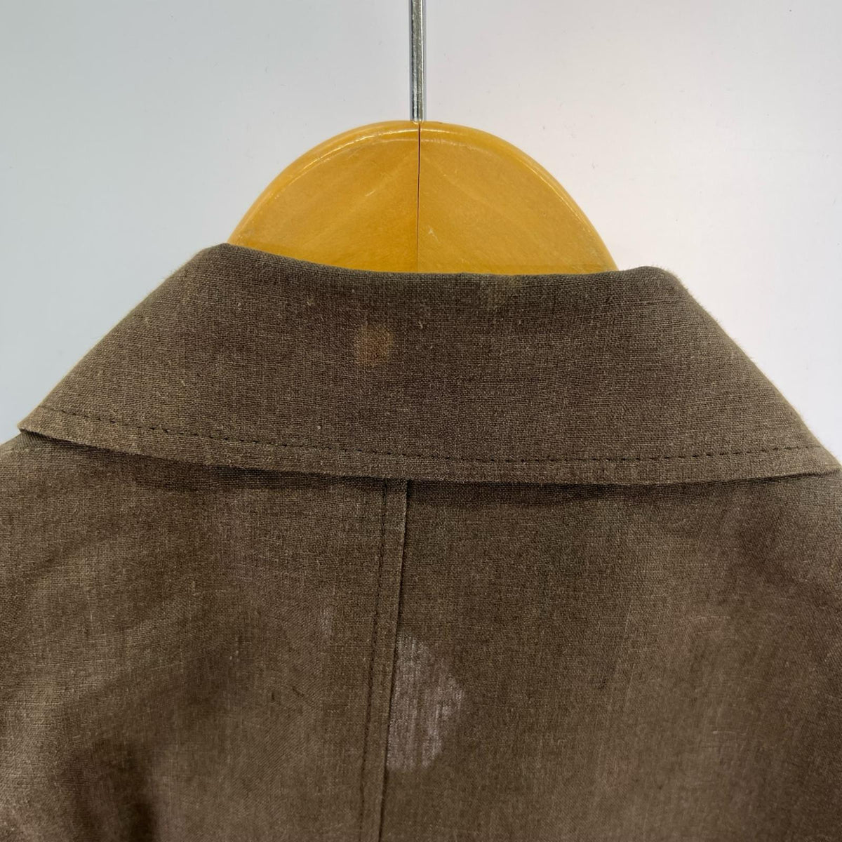 ジャケット CORDINGS LINEN SAFARI JACKET (38R) ブラウン