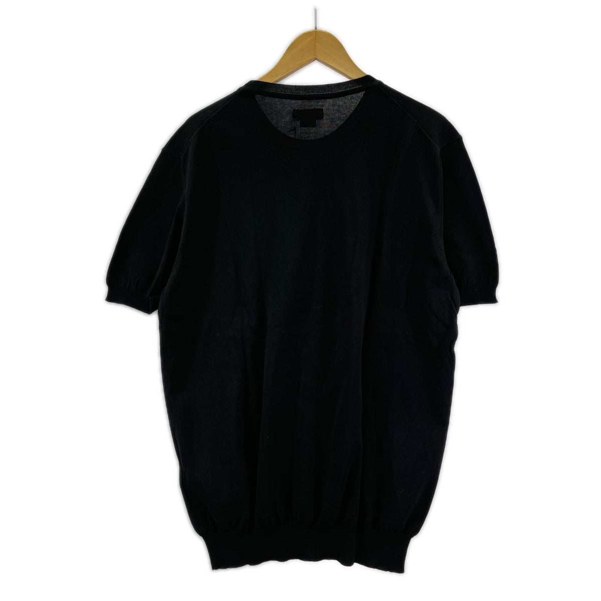 ニット KNIT TEE 黒 (XL) ブラック