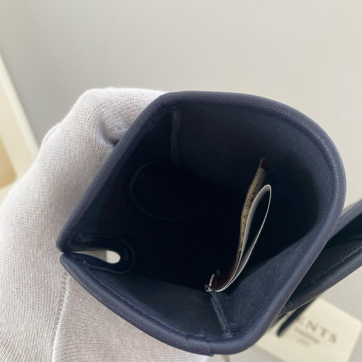その他アクセサリー DENTS LEATHER GLOVES NAVY 15-1100 (7) ネイビー