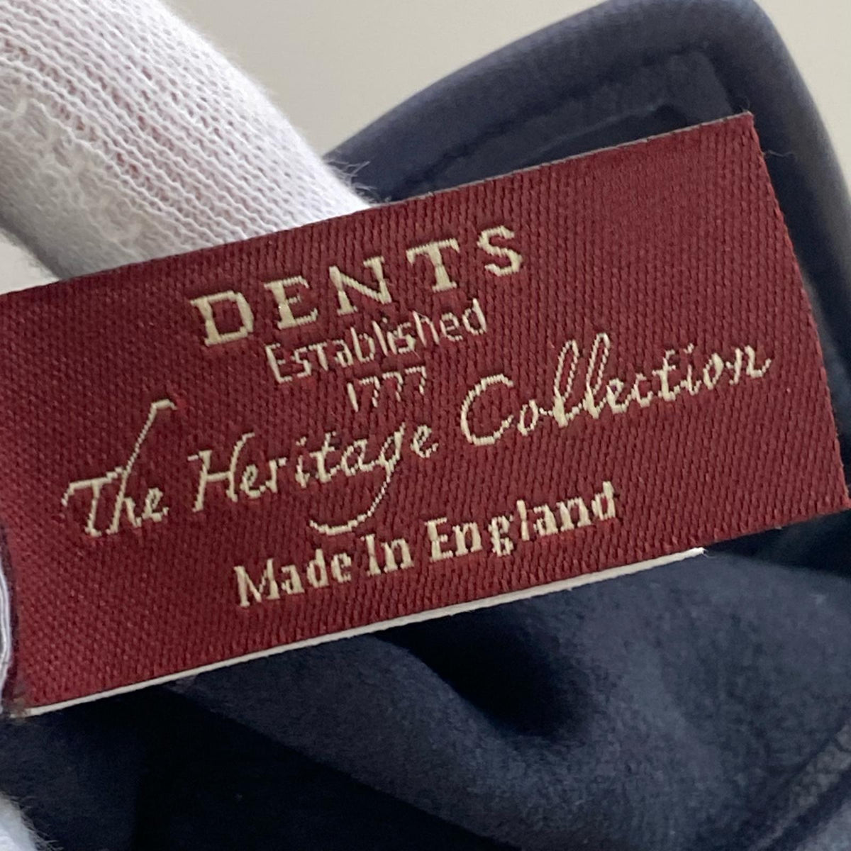 その他アクセサリー DENTS LEATHER GLOVES NAVY 15-1100 (7) ネイビー