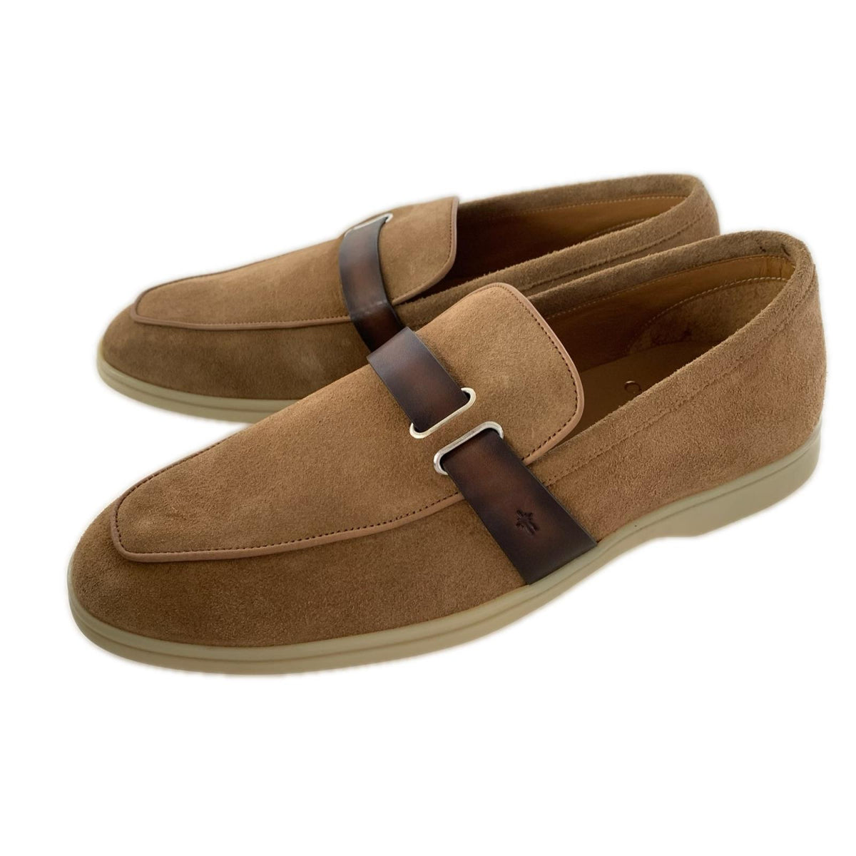 シューズ CORTHAY PORTOFINO BROWN (40 1/2) ブラウン