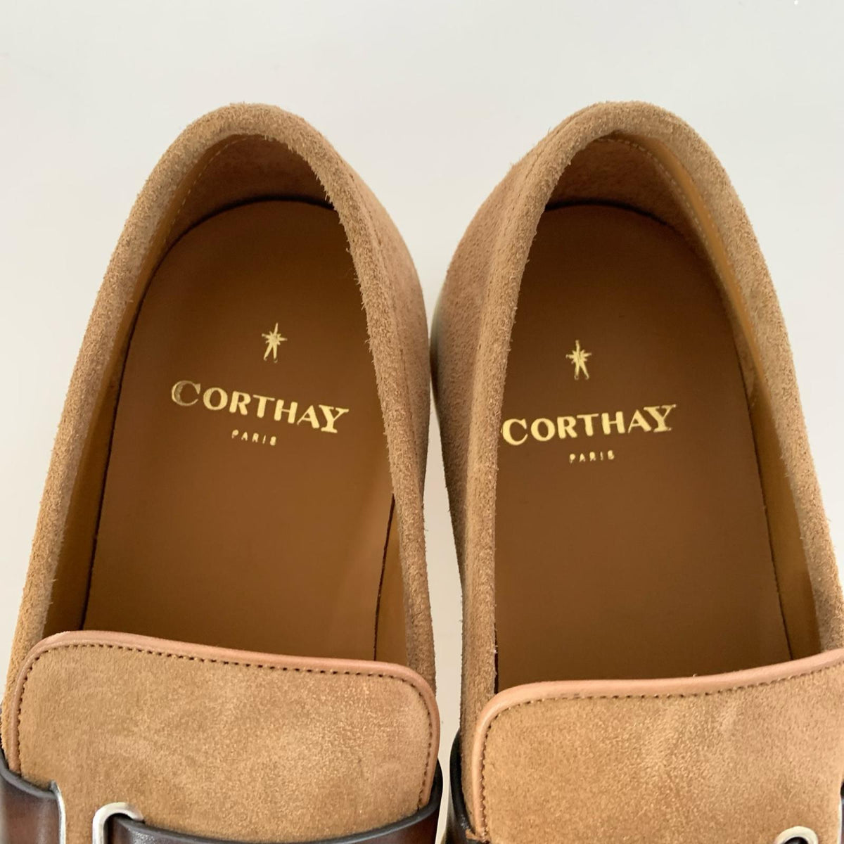 シューズ CORTHAY PORTOFINO BROWN (40 1/2) ブラウン