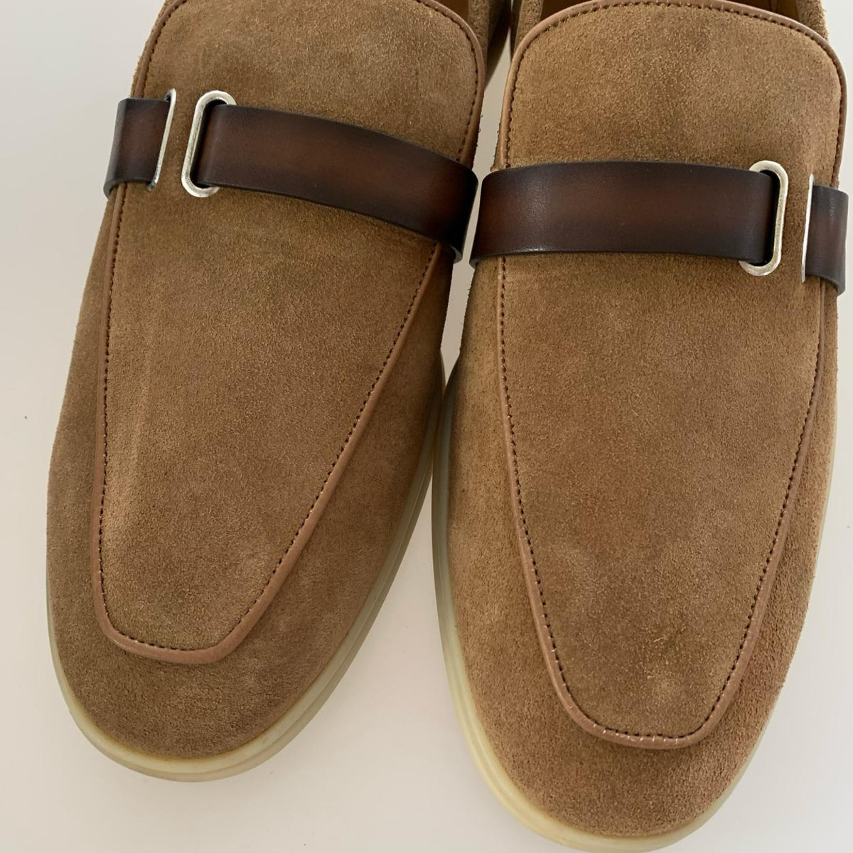 シューズ CORTHAY PORTOFINO BROWN (40 1/2) ブラウン