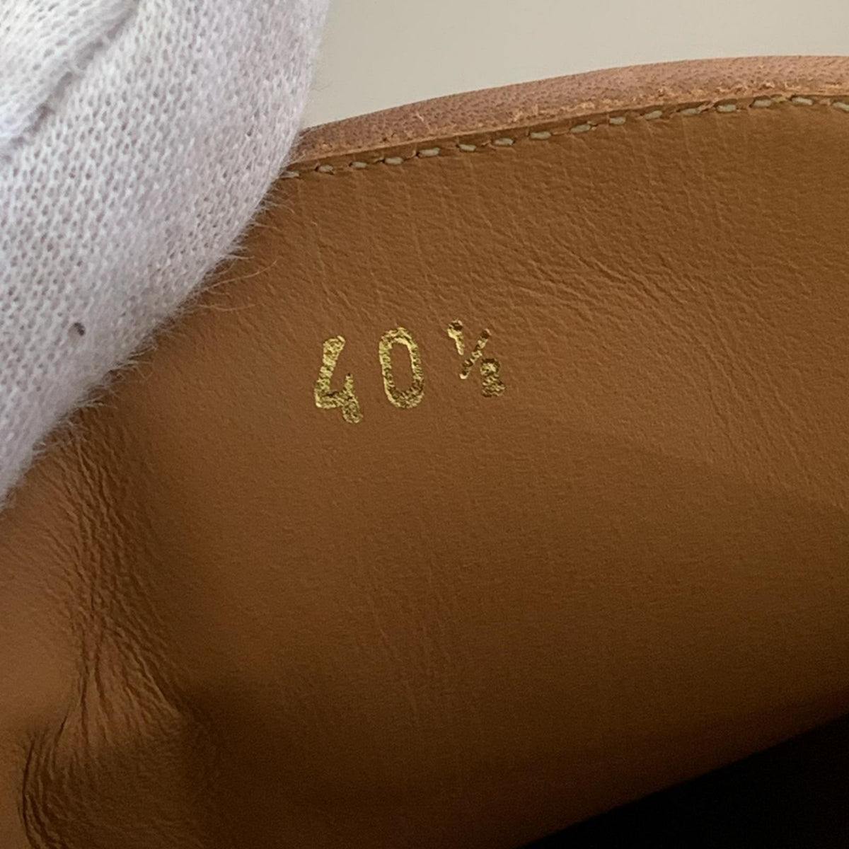 シューズ CORTHAY PORTOFINO BROWN (40 1/2) ブラウン