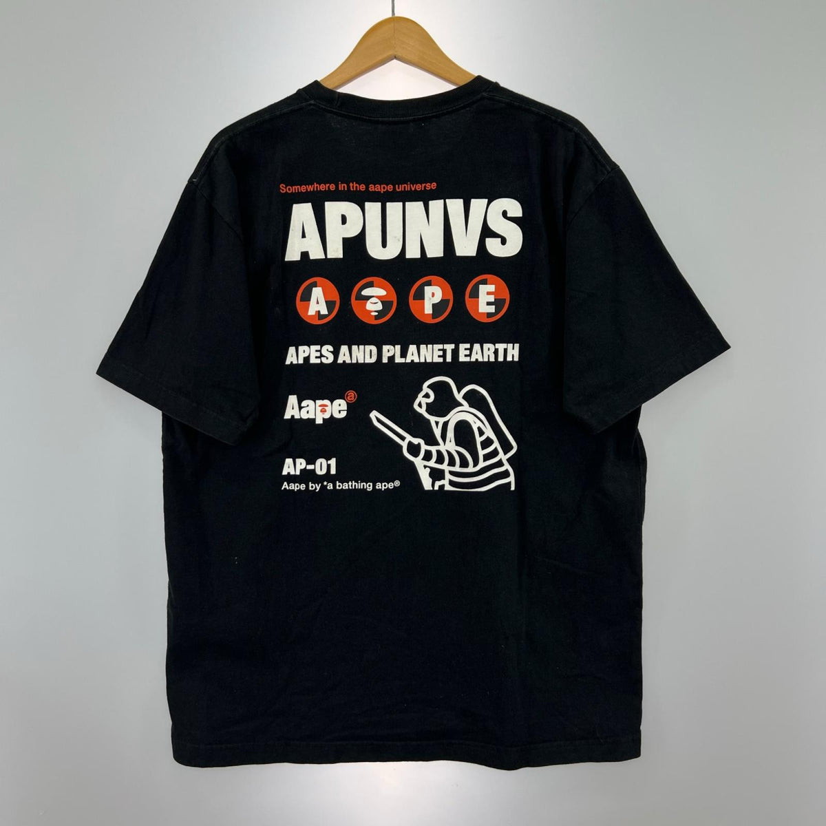 半袖Ｔシャツ 両面ﾌﾟﾘﾝﾄ 黒 (XL) ブラック