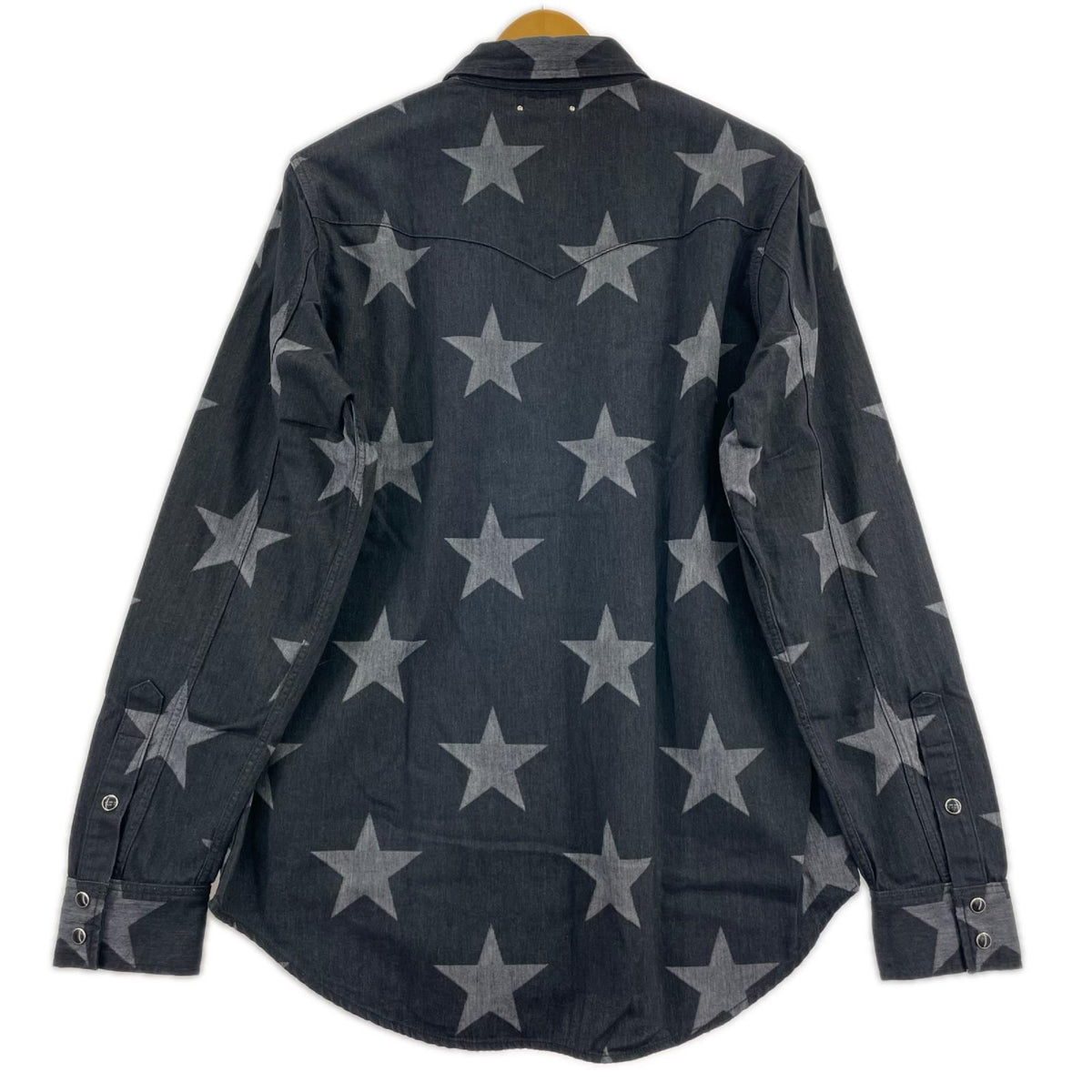 長袖シャツ 20SS DISCHARGE STAR WESTERN 2) 2 ブラック