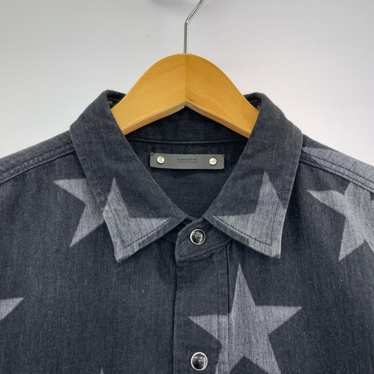 長袖シャツ 20SS DISCHARGE STAR WESTERN 2) 2 ブラック