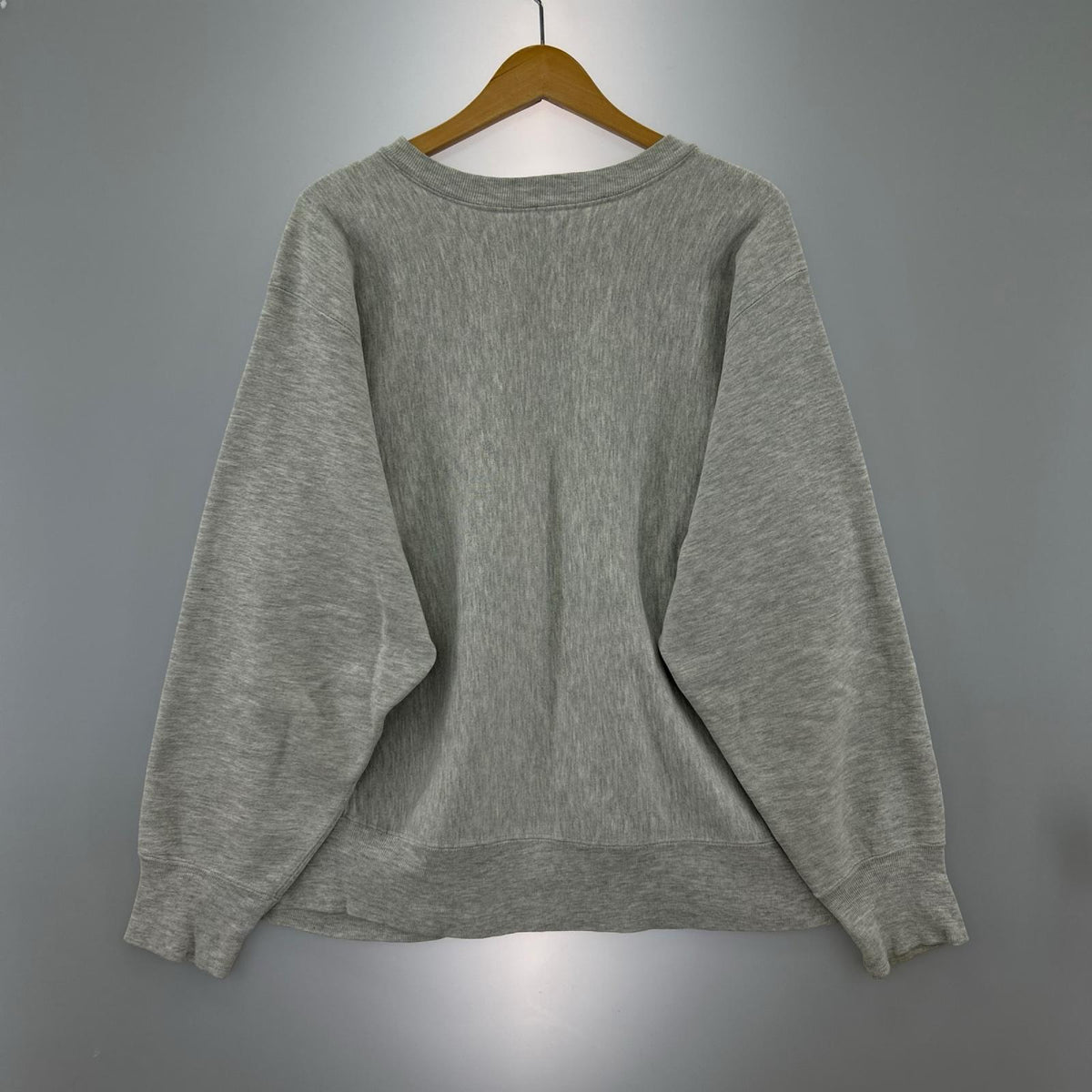 スウェット 80s USA製 ﾄﾘｺﾀｸﾞ BOSTON PRINT SWEATSHIRT L グレー