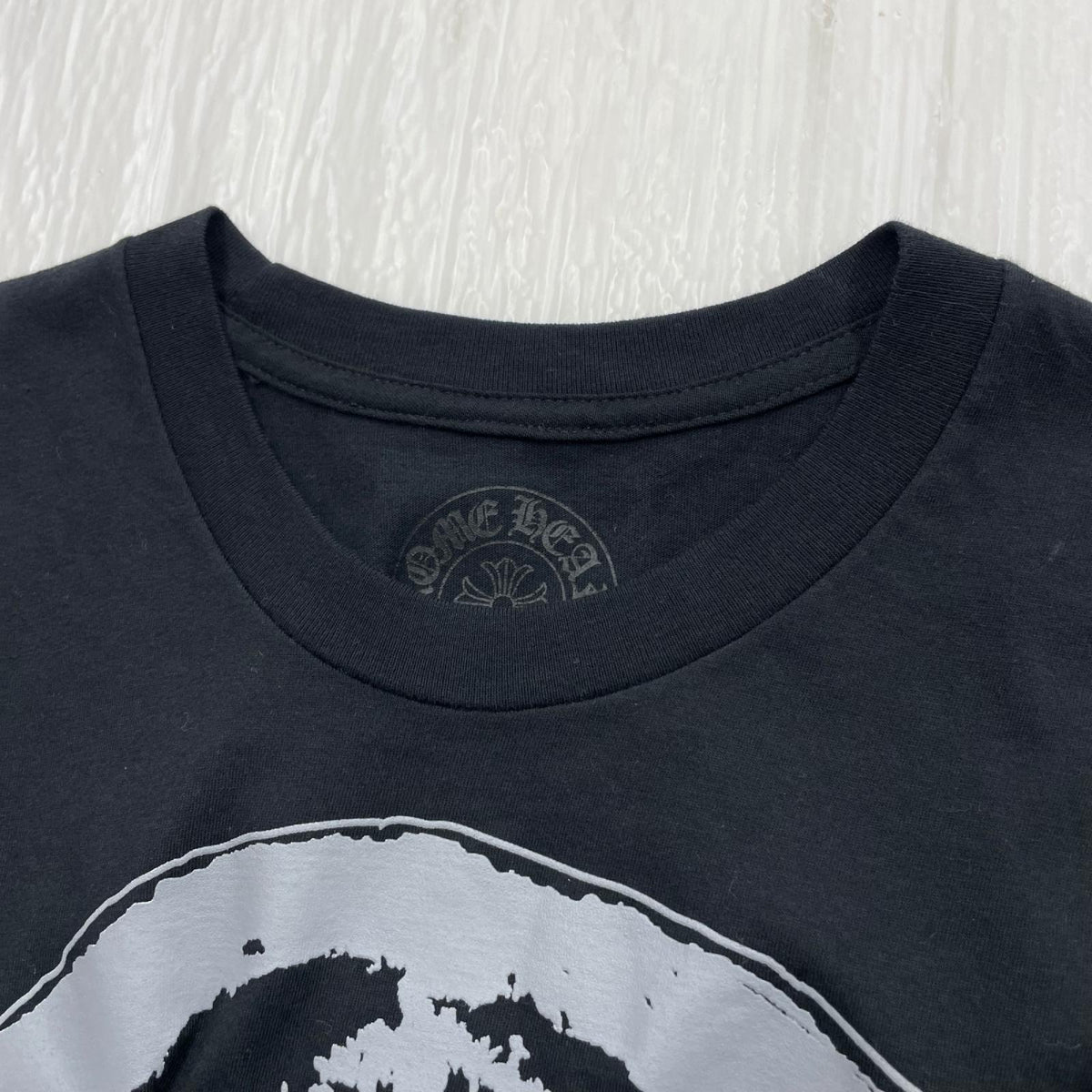 半袖Ｔシャツ FOTI ｽｶﾙﾌﾟﾘﾝﾝﾄ s S ブラック