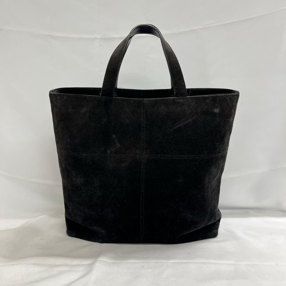 GUCCI スエードトート 黒