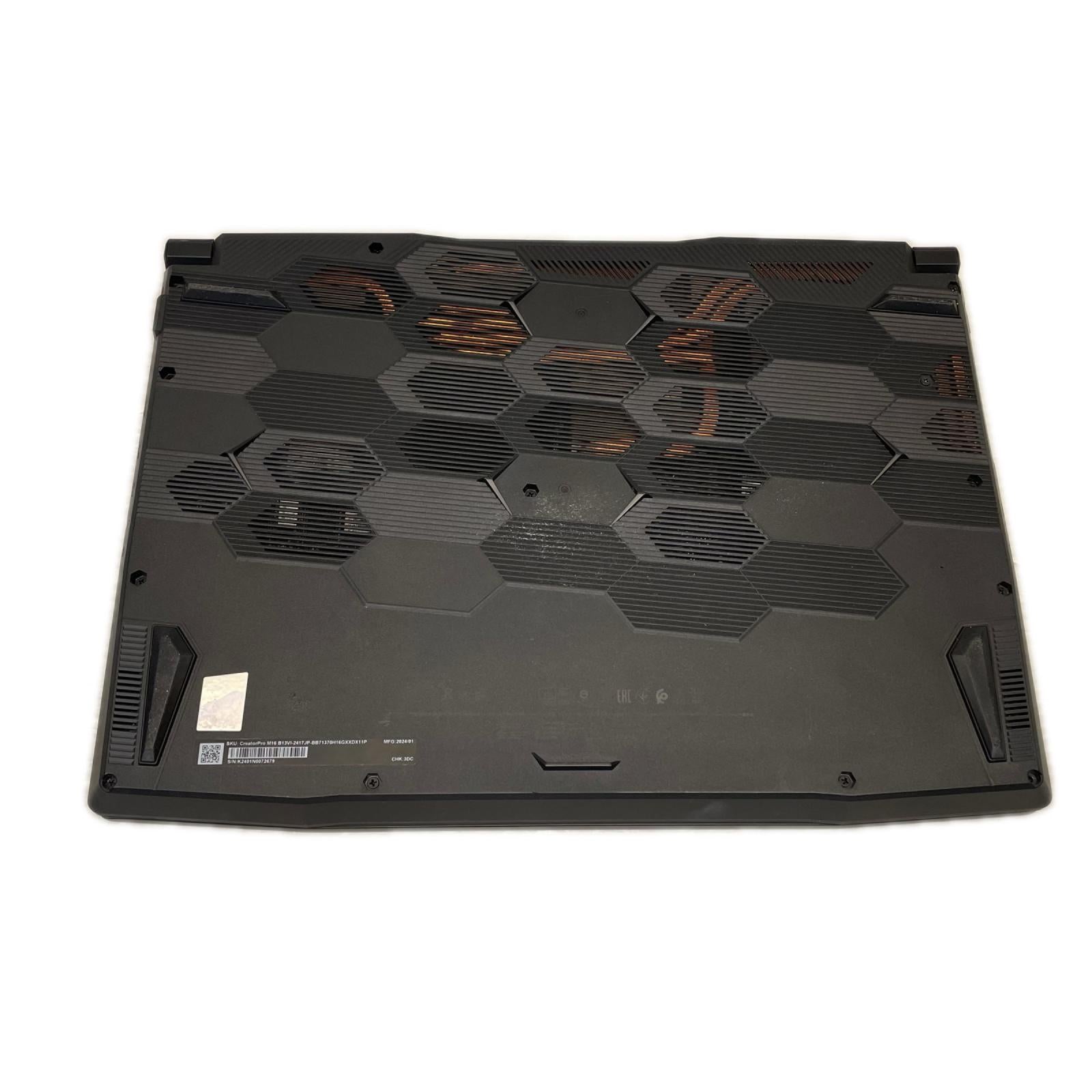 msi CreatorPro M16 B13V - msi アクセサリー