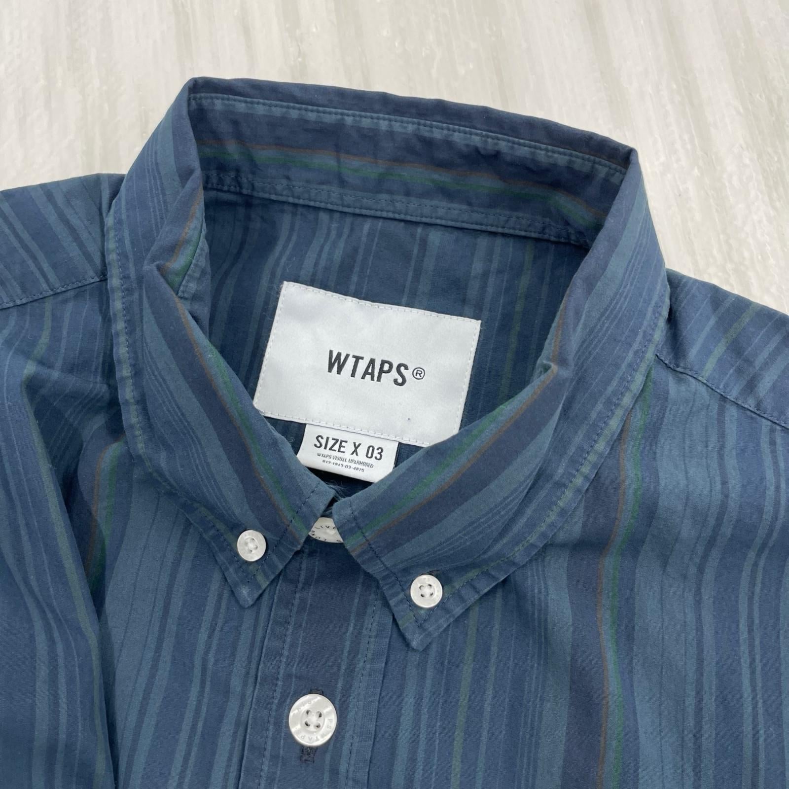 長袖シャツ BD 05/LS/COTTON.BROADCLOTH 252CWDT-SHM03 3 ネイビー