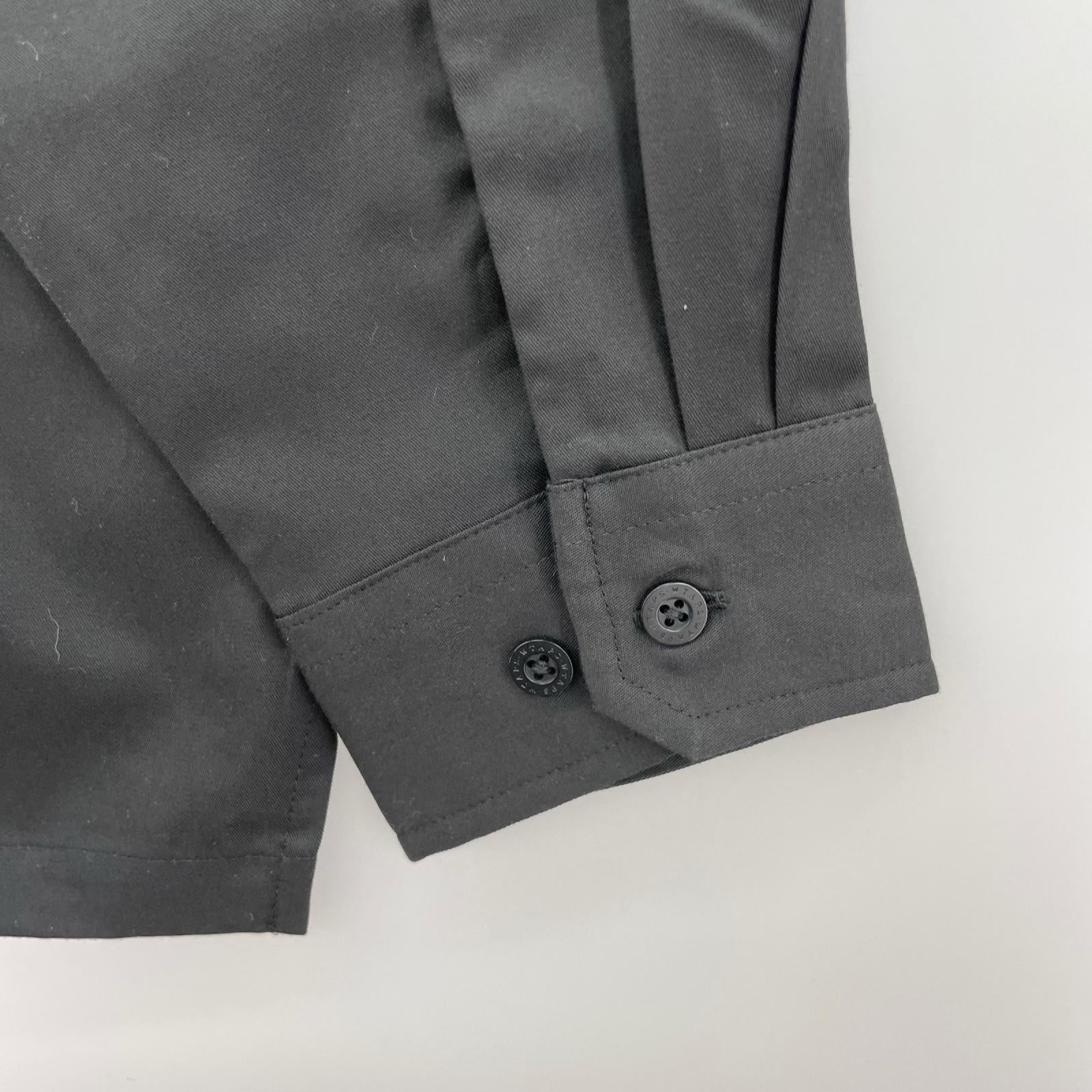 長袖シャツ EW / LS / CTLY. TWILL 252TQDT-SHM06 (3) 3 ブラック