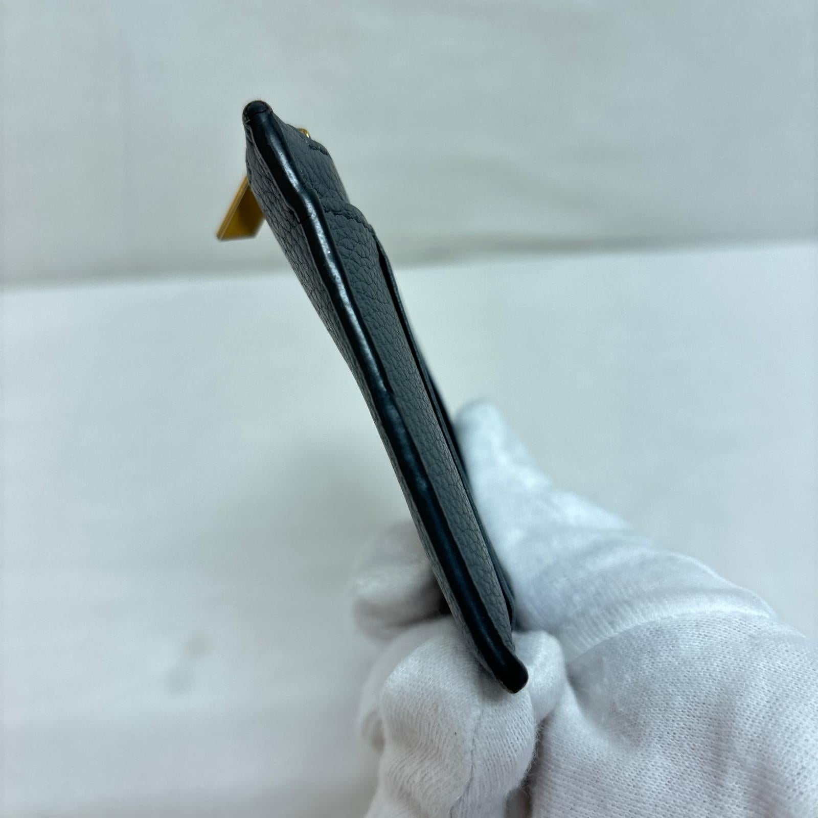 ジップカードホルダー グレー