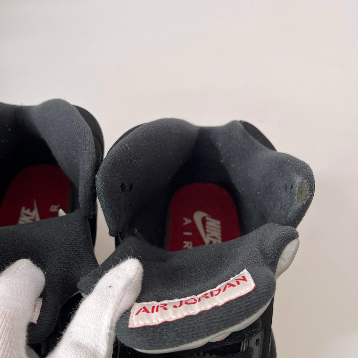 スニーカー Air Jordan 5 Retro OG Black/Fire Red 845035-003 (27cm) 27cm (US9 UK8 1/2 EU44) ブラック