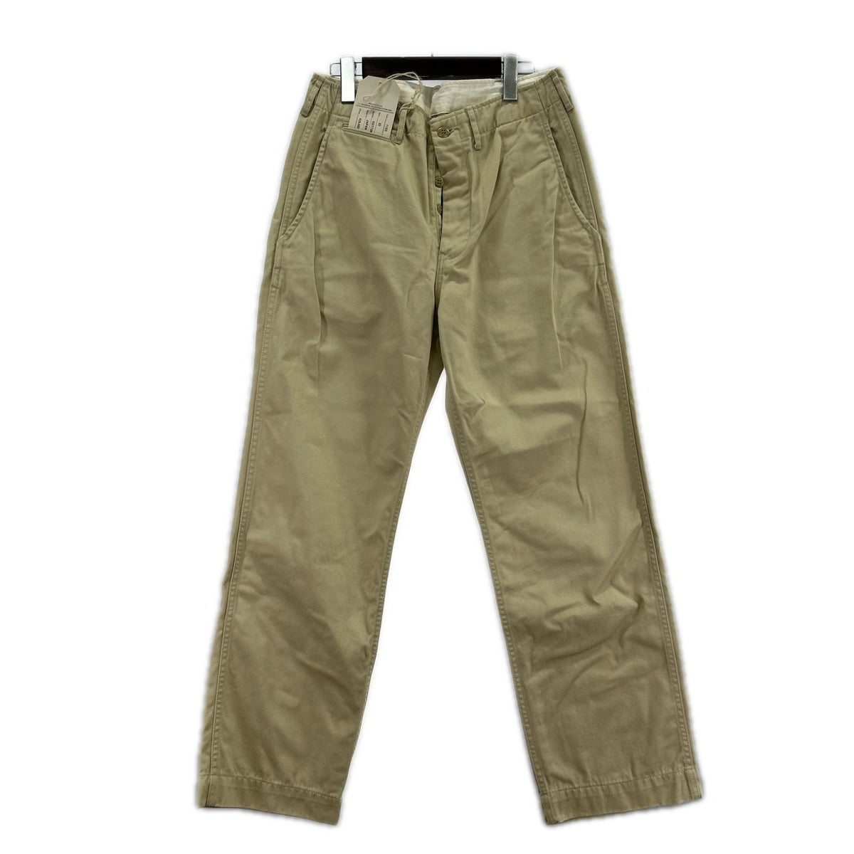 パンツ U.S.ARMY TAPERED CHINO TROUSERS (32) 32 ベージュ