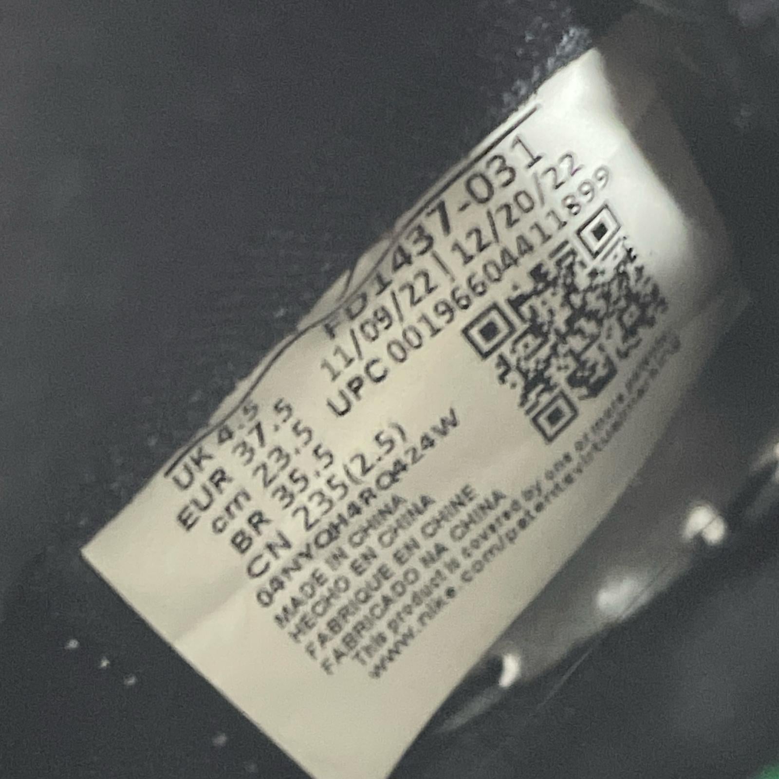 スニーカー jordan1 high og 23.5cm 23.5cm (US5 1/2 UK5 EU37)