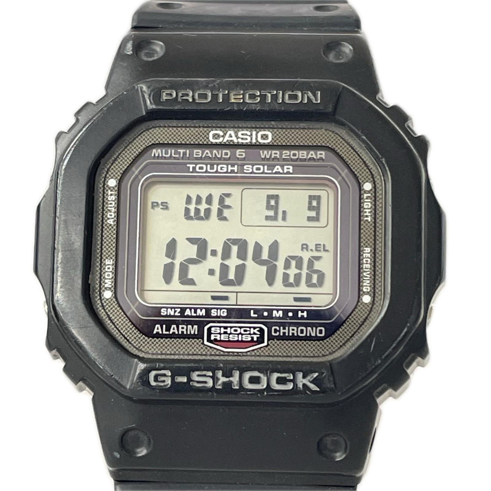 腕時計 GW-5000　日本製 ブラック