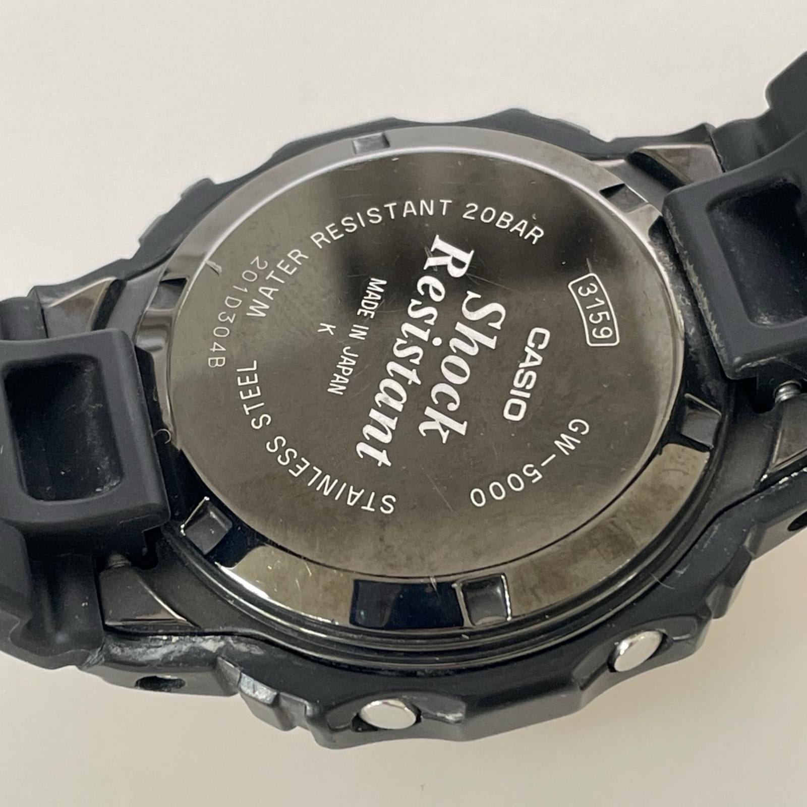 腕時計 GW-5000　日本製 ブラック