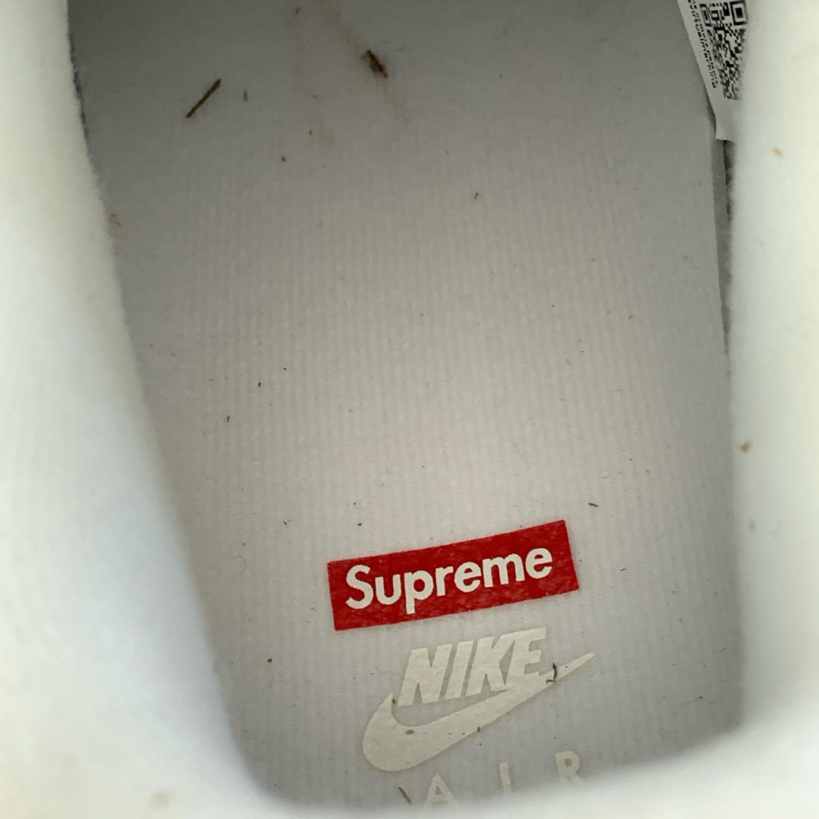 スニーカー ×SURPREME Air Force 1 Low WHITE (26.5) 26.5cm (US8 1/2 UK8 EU43) ホワイト